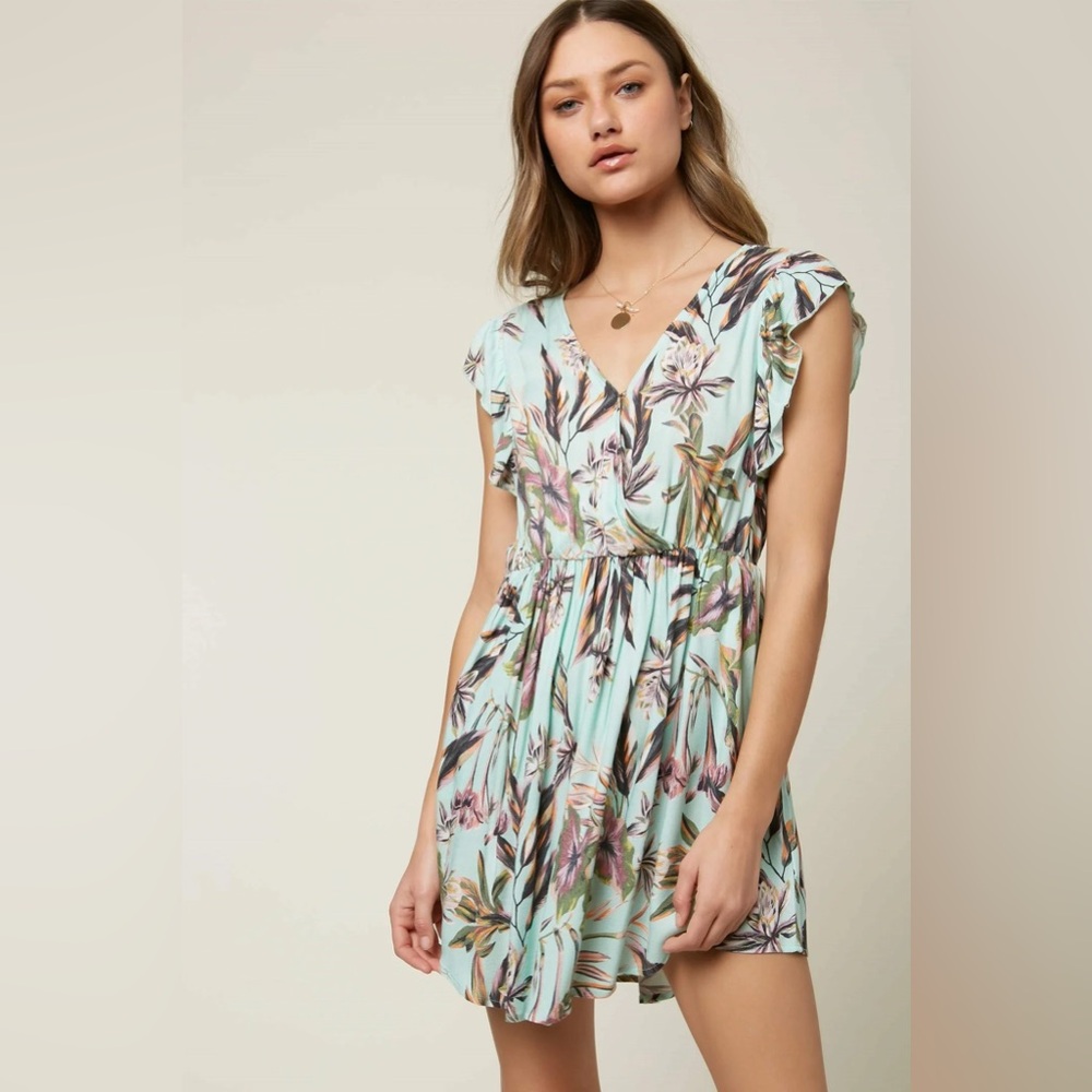 O’Neill Women’s Floral Wrap Mini Dress 👗 🌸